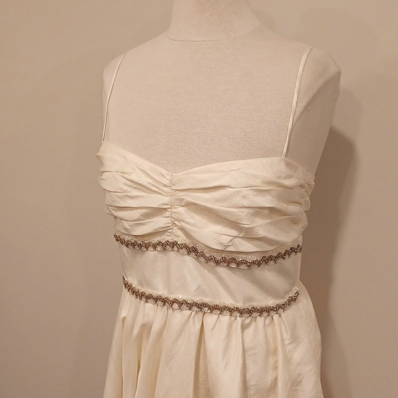 ABS Allen Schwartz Collection Ivory Cocktail Dress NEW- Sz. 8 - Picture 3 of 16